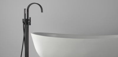 Bathtub Filler: BF-107 Matte Black