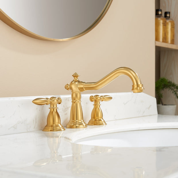 AF-006-GD Widespread Bathroom Faucet