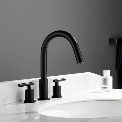 AF-010-BL Widespread Bathroom Faucet