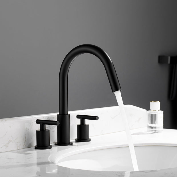 AF-010-BL Widespread Bathroom Faucet