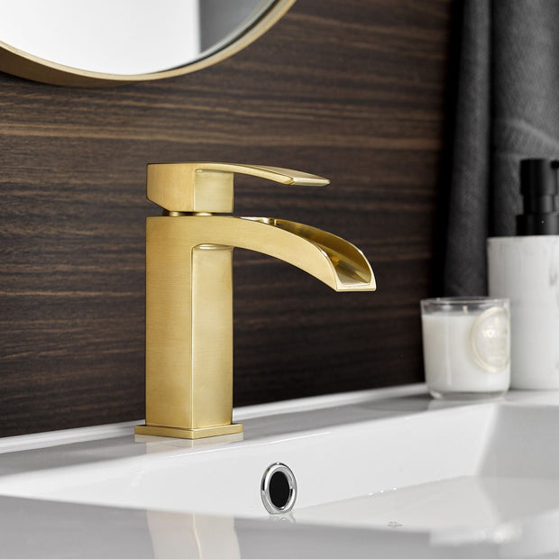 AF-009-GD Single Bathroom Faucet