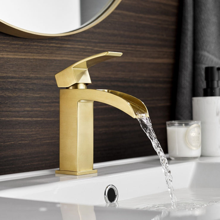 AF-009-GD Single Bathroom Faucet