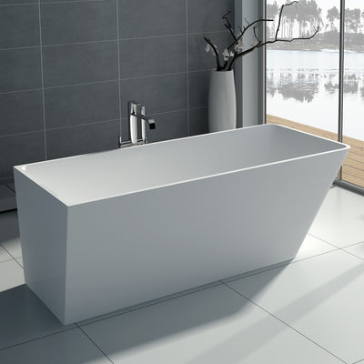 SW-134 Rectangular Freestanding Bathtub Shown