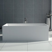 SW-122L Rectangular Freestanding Bathtub Shown