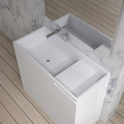 DW-129 Rectangular Freestanding Sink Shown