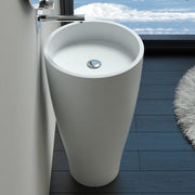 DW-212 Round Freestanding Sink Circular Shape Shown