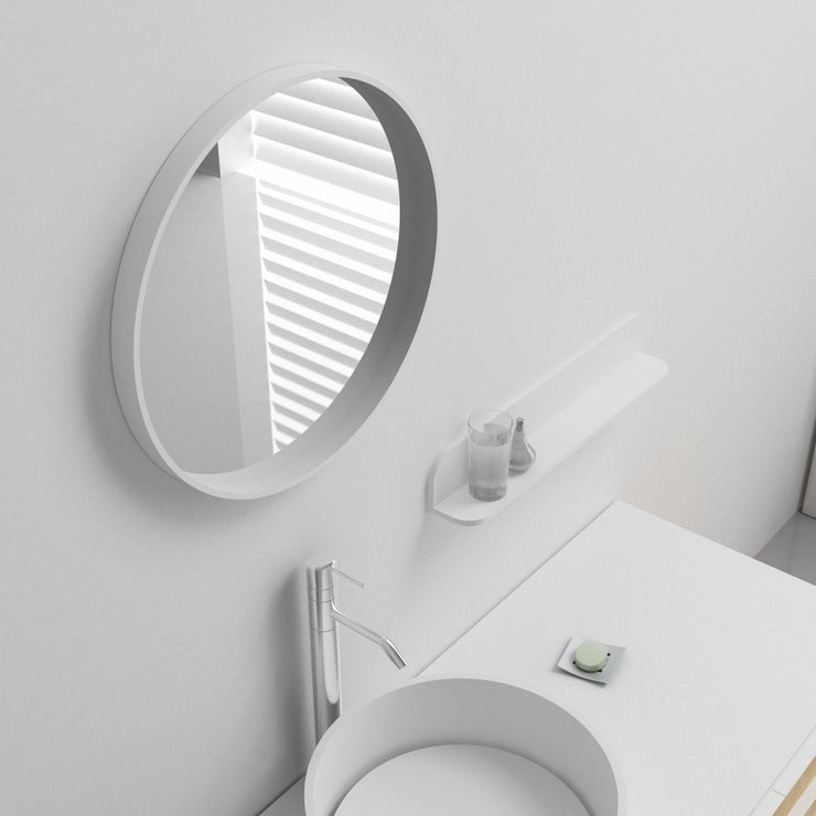 MW-101 Wall Mounted Rectangular Mirror Shown