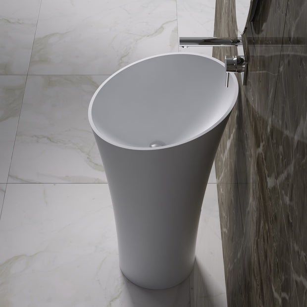 DW-106 Round Freestanding Sink Shown