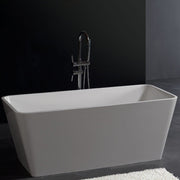 SW-103L Rectangular Freestanding Bathtub Shown